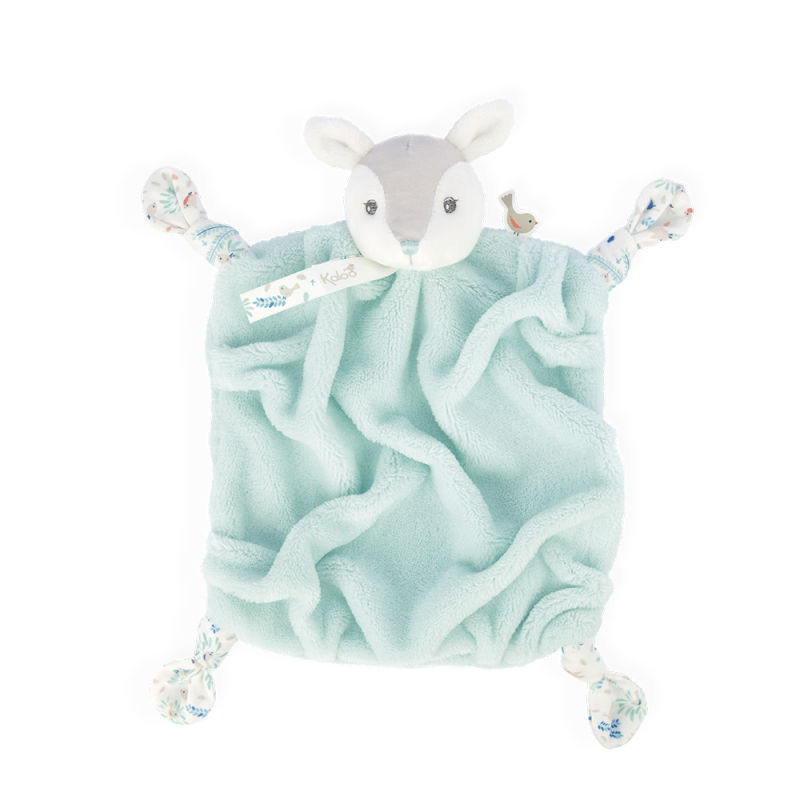  plume baby comforter deer blue 25 cm 